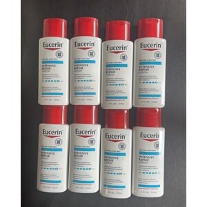 Eucerin Intensive Repair Lotion 5 FL OZ 150 ML Dry Flaky Skin Repair Set of 8